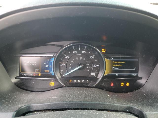 1FM5K7D85HGA61786 - 2017 FORD EXPLORER XLT GRAY photo 9