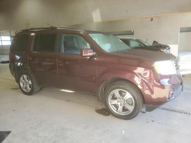 5FNYF4H54DB084713 - 2013 HONDA PILOT EXL 勃艮第红 照片 4