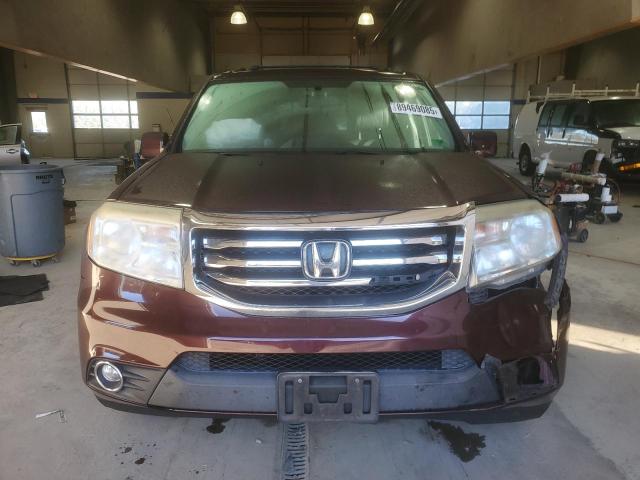 5FNYF4H54DB084713 - 2013 HONDA PILOT EXL 勃艮第红 照片 5