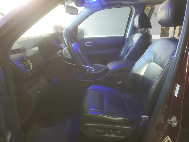 5FNYF4H54DB084713 - 2013 HONDA PILOT EXL 勃艮第红 照片 7