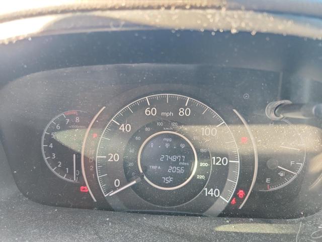 5J6RM3H5XDL020865 - 2013 HONDA CR-V EX WHITE photo 9