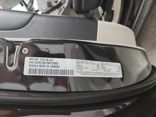 2C4RC1BG1NR170007 - 2022 CHRYSLER PACIFICA TOURING L BLACK photo 13