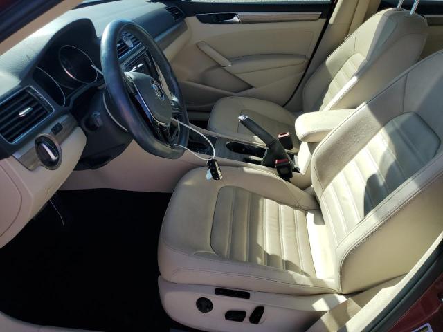 1VWCS7A33GC063785 - 2016 VOLKSWAGEN PASSAT SEL Czerwony zdjęcie 7