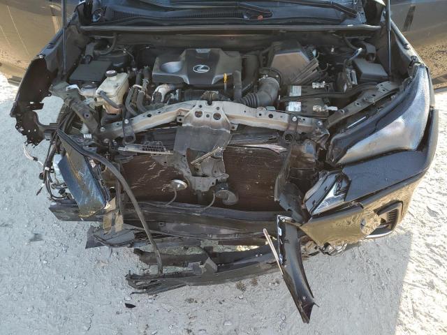 JTJDARBZ1M2180238 - 2021 LEXUS NX 300 BASE შავი ფოტო 12