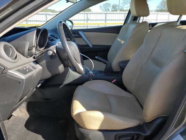 JM1BL1W77C1666149 - 2012 MAZDA 3 I GRAY photo 7