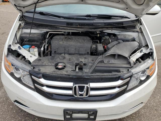 5FNRL5H6XHB026851 - 2017 HONDA ODYSSEY EXL თეთრი ფოტო 12