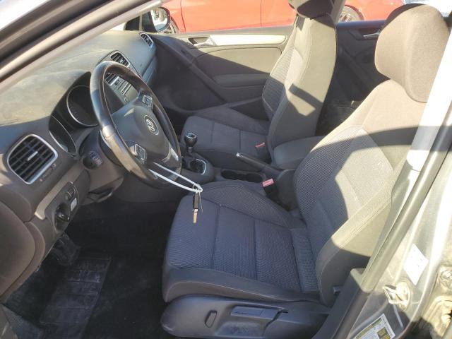 WVWNM7AJ1DW124341 - 2013 VOLKSWAGEN GOLF 灰色 照片 7