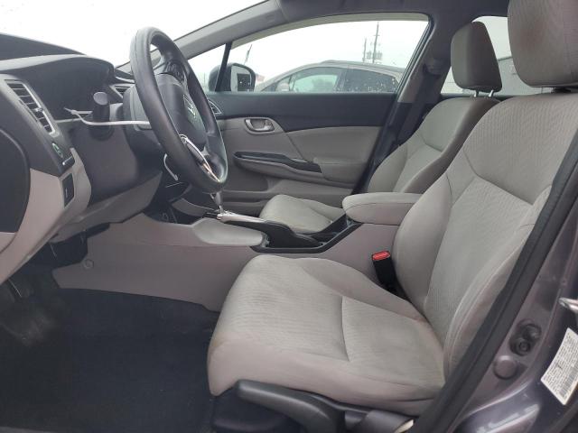 19XFB2F56FE121408 - 2015 HONDA CIVIC LX CHARCOAL photo 7