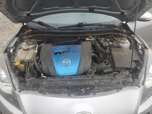 JM1BL1W71D1833753 - 2013 MAZDA 3 I SILVER photo 11