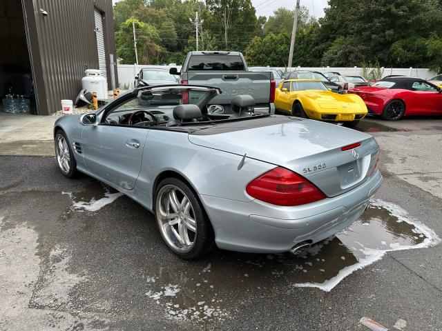 WDBSK75F43F045337 - 2003 MERCEDES-BENZ SL 500R GRAY photo 3
