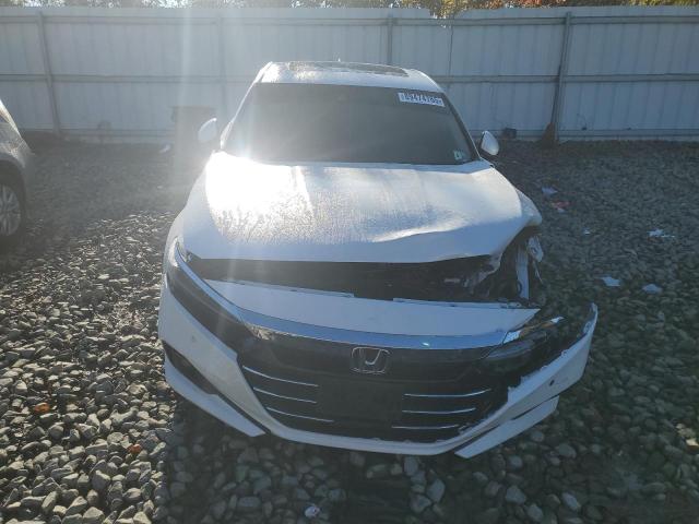 1HGCV1F58MA044305 - 2021 HONDA ACCORD EXL Ақ фото 5