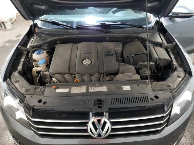 1VWBP7A30CC045574 - 2012 VOLKSWAGEN PASSAT SE GRAY photo 11
