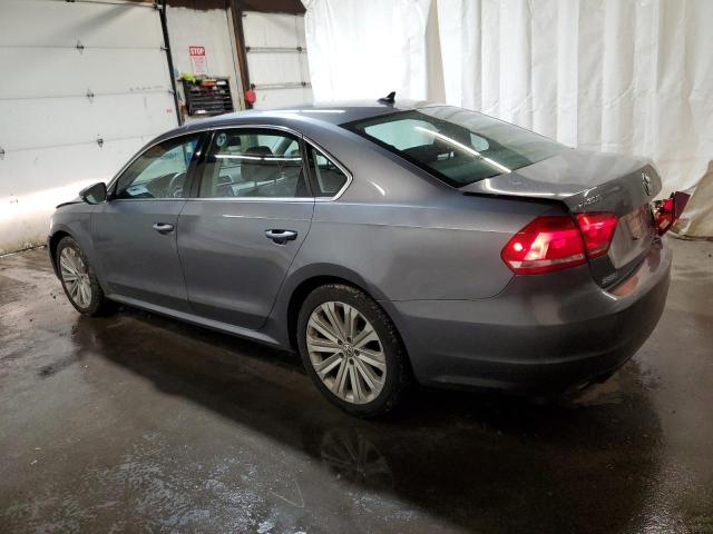 1VWBP7A30CC045574 - 2012 VOLKSWAGEN PASSAT SE GRAY photo 2