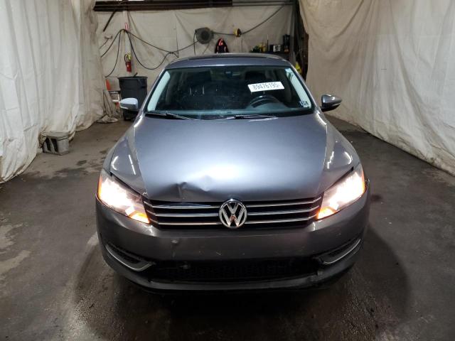1VWBP7A30CC045574 - 2012 VOLKSWAGEN PASSAT SE GRAY photo 5