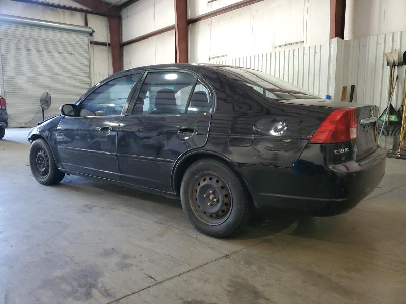 2HGES26782H549610 - 2002 HONDA CIVIC EX BLACK photo 2