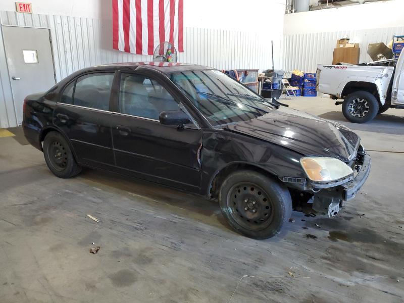 2HGES26782H549610 - 2002 HONDA CIVIC EX BLACK photo 4