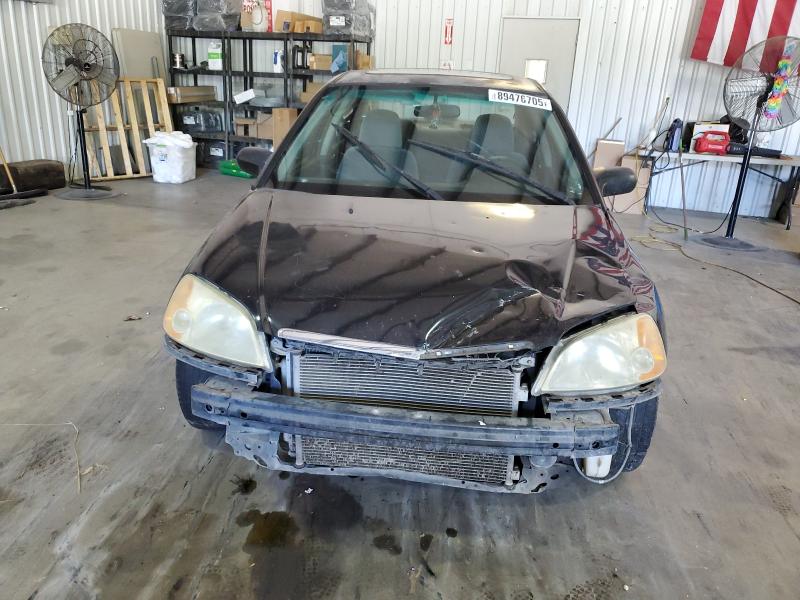 2HGES26782H549610 - 2002 HONDA CIVIC EX BLACK photo 5