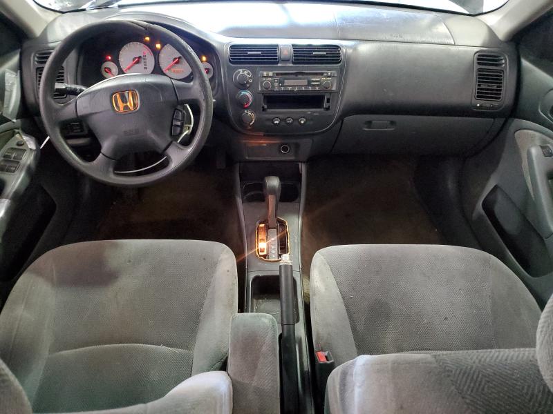 2HGES26782H549610 - 2002 HONDA CIVIC EX BLACK photo 8