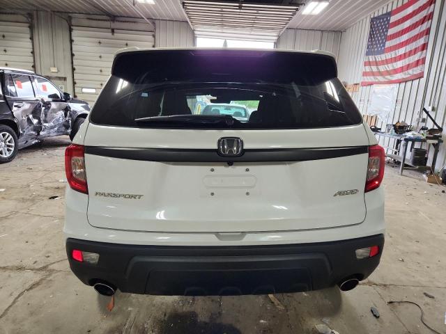 5FNYF8H52MB003912 - 2021 HONDA PASSPORT EXL Weiß Foto 6