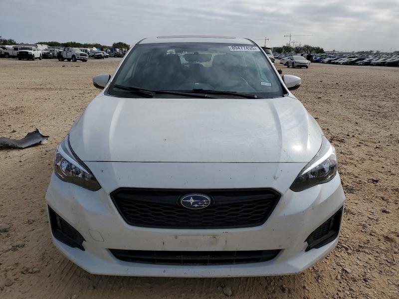 4S3GTAM65K3721863 - 2019 SUBARU IMPREZA SPORT Սպիտակ լուսանկար 5