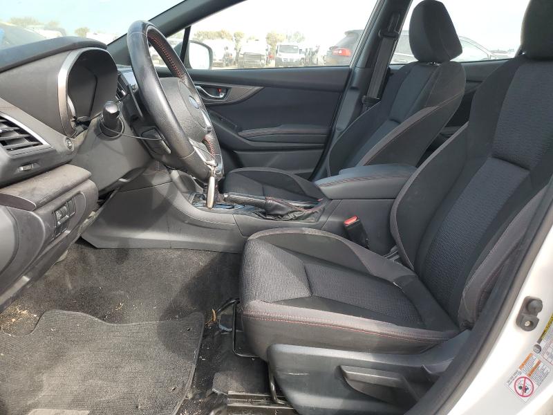 4S3GTAM65K3721863 - 2019 SUBARU IMPREZA SPORT Սպիտակ լուսանկար 7