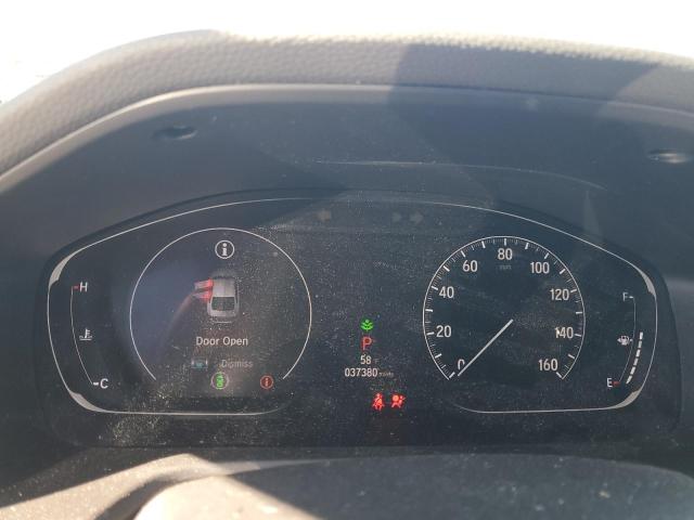 1HGCV1F16KA138905 - 2019 HONDA ACCORD LX ნაცრისფერი ფოტო 9