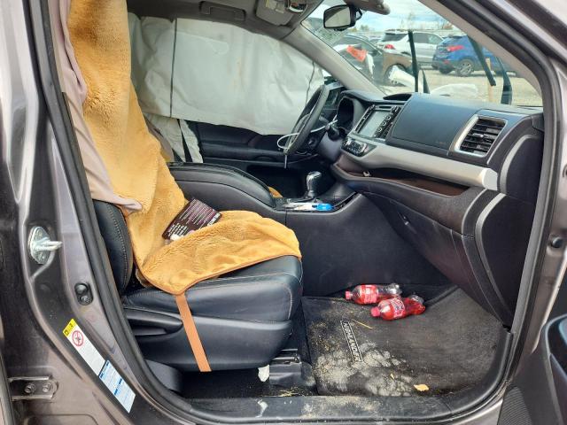5TDJKRFH0GS322998 - 2016 TOYOTA HIGHLANDER XLE GRAY photo 7