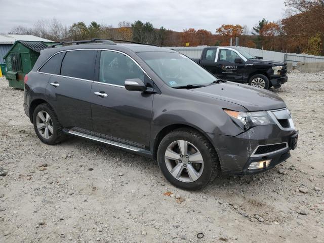 2HNYD2H34CH533822 - 2012 ACURA MDX TECHNOLOGY GRAY photo 4