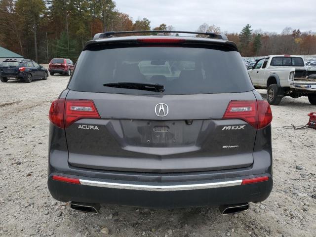 2HNYD2H34CH533822 - 2012 ACURA MDX TECHNOLOGY GRAY photo 6