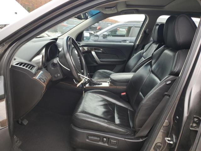 2HNYD2H34CH533822 - 2012 ACURA MDX TECHNOLOGY GRAY photo 7