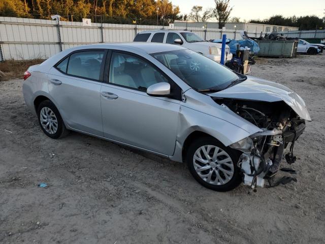 2T1BURHEXHC761136 - 2017 TOYOTA COROLLA L 银色 照片 4