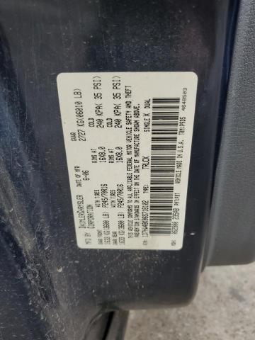 1D7HW48K06S718102 - 2006 DODGE DAKOTA QUAD SLT Көк фото 12