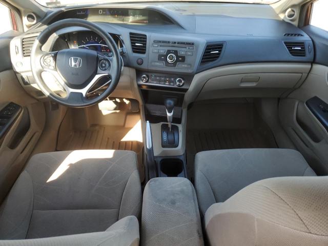 2HGFB2F81CH572421 - 2012 HONDA CIVIC EX Burgund zdjęcie 8