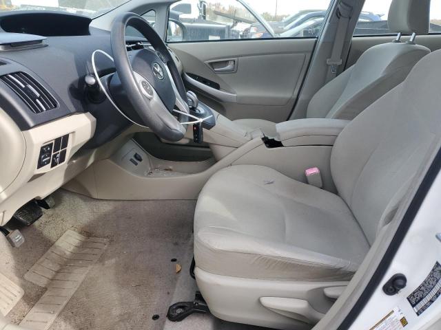 JTDKN3DU5A1097720 - 2010 TOYOTA PRIUS WHITE photo 7