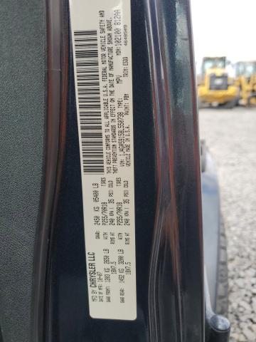 1J4GA59158L550738 - 2008 JEEP WRANGLER U SAHARA BLUE photo 12