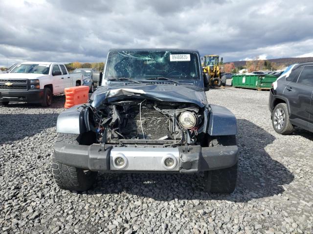 1J4GA59158L550738 - 2008 JEEP WRANGLER U SAHARA BLUE photo 5