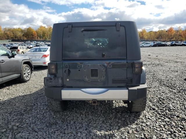 1J4GA59158L550738 - 2008 JEEP WRANGLER U SAHARA BLUE photo 6