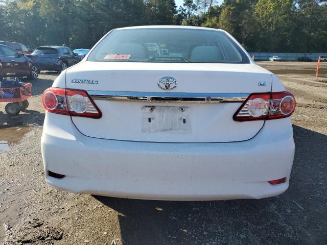 2T1BU4EE6CC823258 - 2012 TOYOTA COROLLA BASE WHITE photo 6