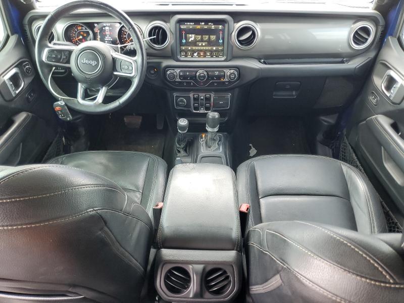 1C4HJXEN5JW215823 - 2018 JEEP WRANGLER U SAHARA BLUE photo 8