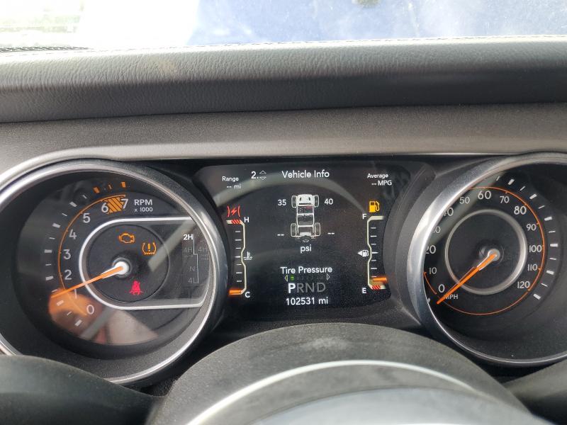 1C4HJXEN5JW215823 - 2018 JEEP WRANGLER U SAHARA BLUE photo 9