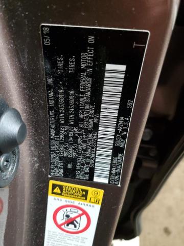 5TDKZRFHXJS272649 - 2018 TOYOTA HIGHLANDER SE 棕色 照片 13