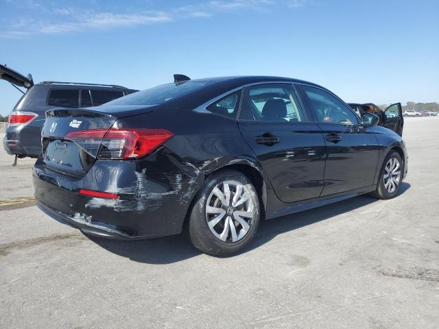2HGFE2F27NH508373 - 2022 HONDA CIVIC LX BLACK photo 3