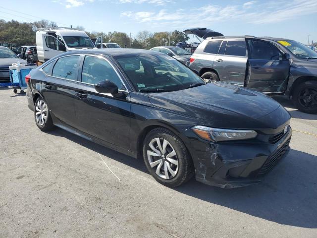 2HGFE2F27NH508373 - 2022 HONDA CIVIC LX BLACK photo 4