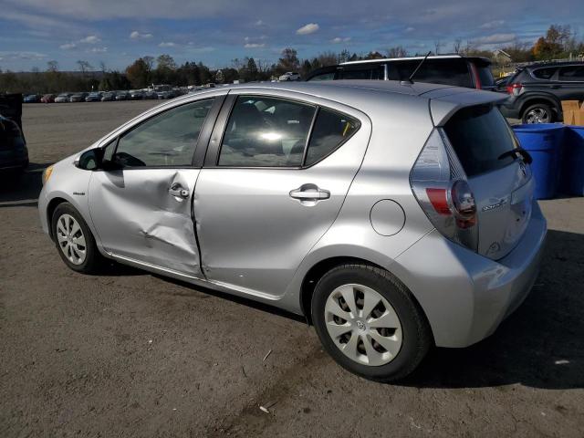 JTDKDTB3XC1527564 - 2012 TOYOTA PRIUS C SILVER photo 2