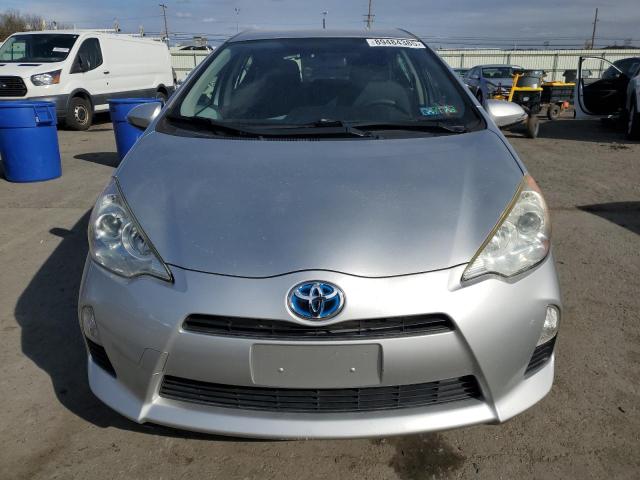 JTDKDTB3XC1527564 - 2012 TOYOTA PRIUS C SILVER photo 5