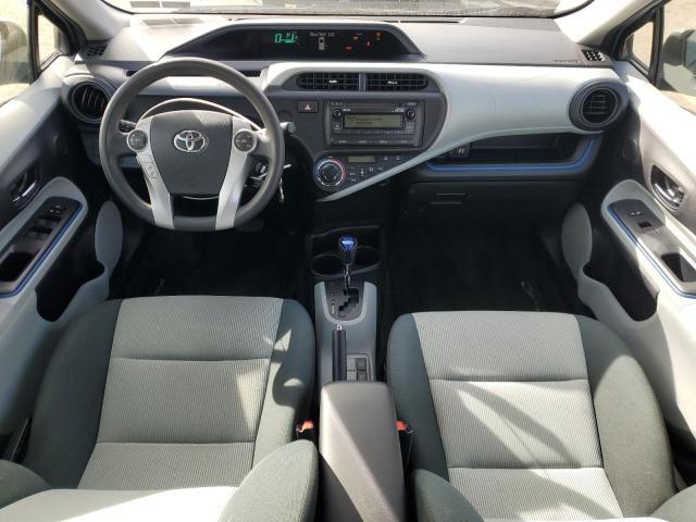 JTDKDTB3XC1527564 - 2012 TOYOTA PRIUS C SILVER photo 8