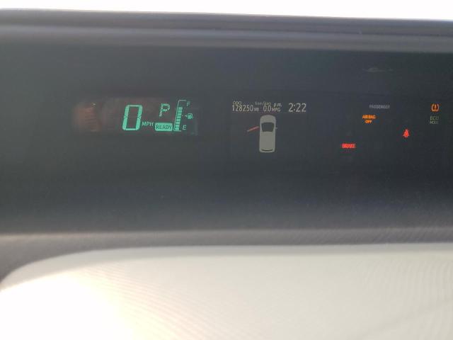 JTDKDTB3XC1527564 - 2012 TOYOTA PRIUS C SILVER photo 9