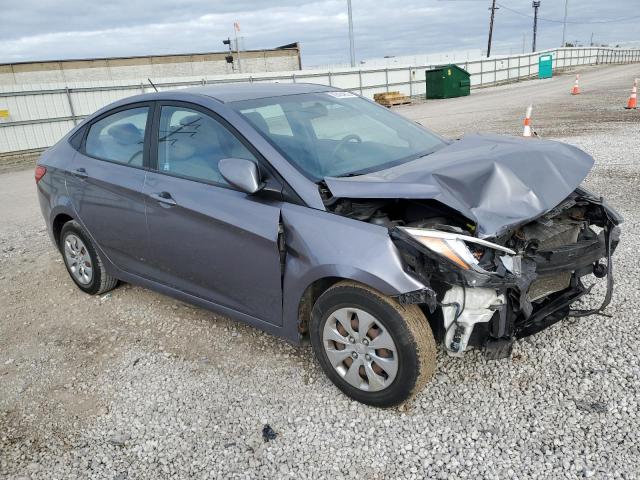 KMHCT4AE3GU133923 - 2016 HYUNDAI ACCENT SE ნაცრისფერი ფოტო 4