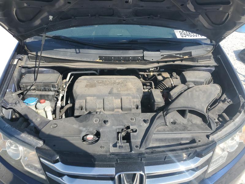 5FNRL5H63FB040961 - 2015 HONDA ODYSSEY EXL BLUE photo 12