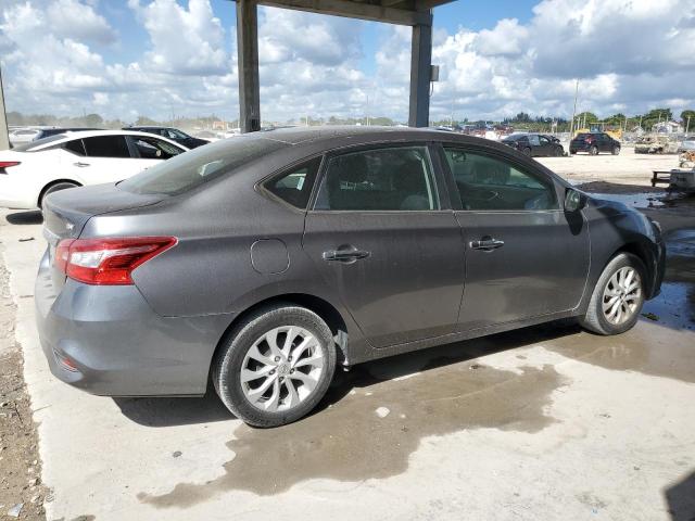 3N1AB7AP1KY312388 - 2019 NISSAN SENTRA S ნაცრისფერი ფოტო 3